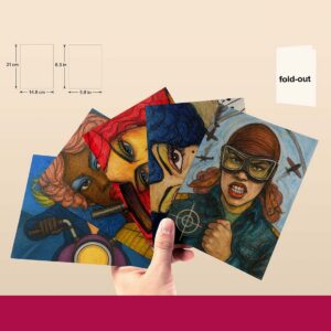 Greeting Cards - Women in Pursuit - Max van Norden