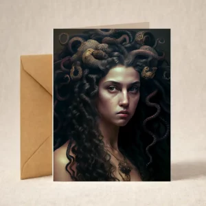 Greeting Card - Medusa