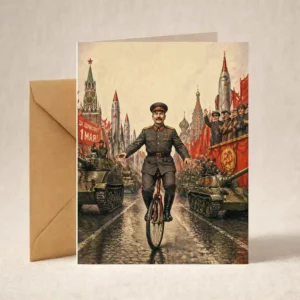GreetingCard - Stalin May 1 Parade