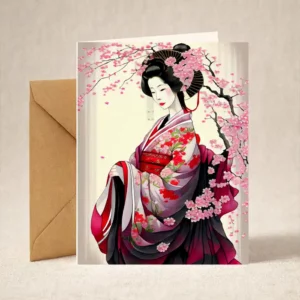 Greeting Card - Cherry Blossom / Sakura