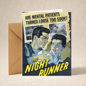 Greeting Card - The Night Runner