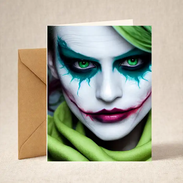 Greeting_Card - She is a Joker