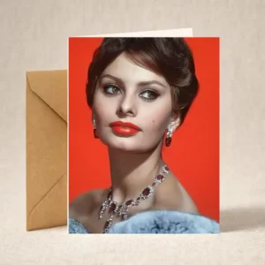 Greeting Card - Elizabeth Taylor