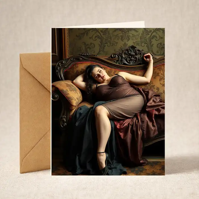 Greeting Card - A Lazy Afternoon