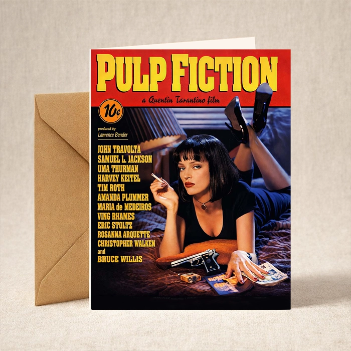 Greeting Card: Pulp Fiction